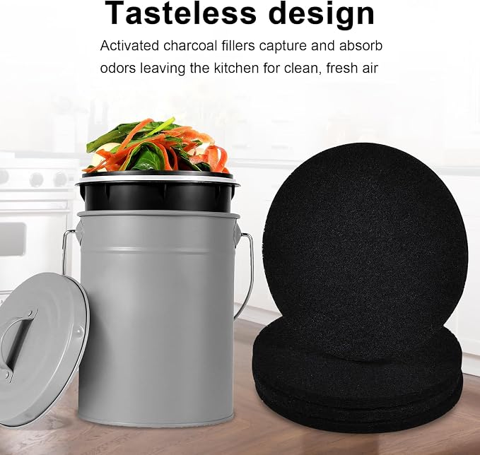 10Pcs 6.5 Inch Charcoal Filters - Image 4