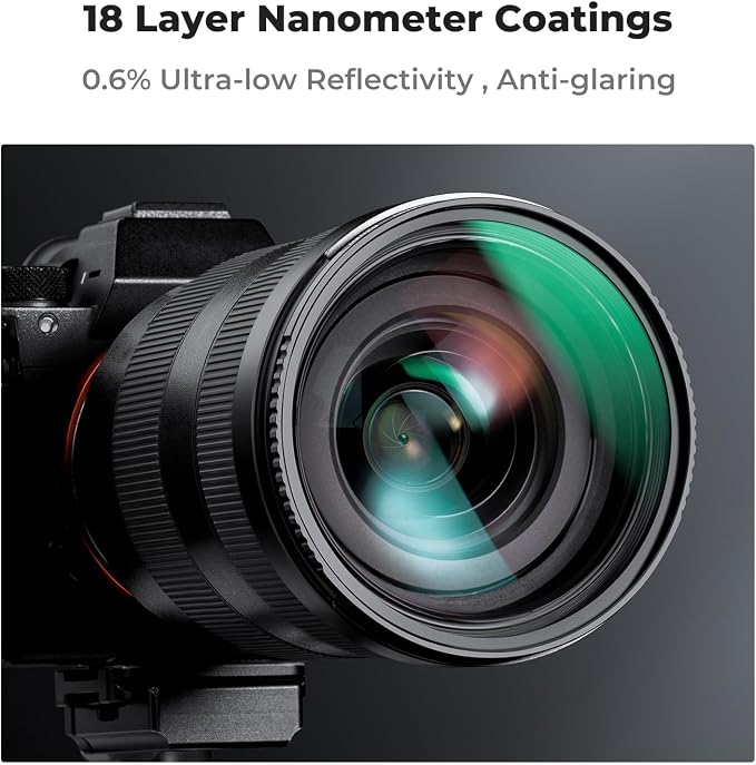 K&F CONCEPT 58mm MC UV Lens Protection Filter - Image 3