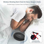 DreamSky Vibrating Alarm Clock for Heavy Sleepers
