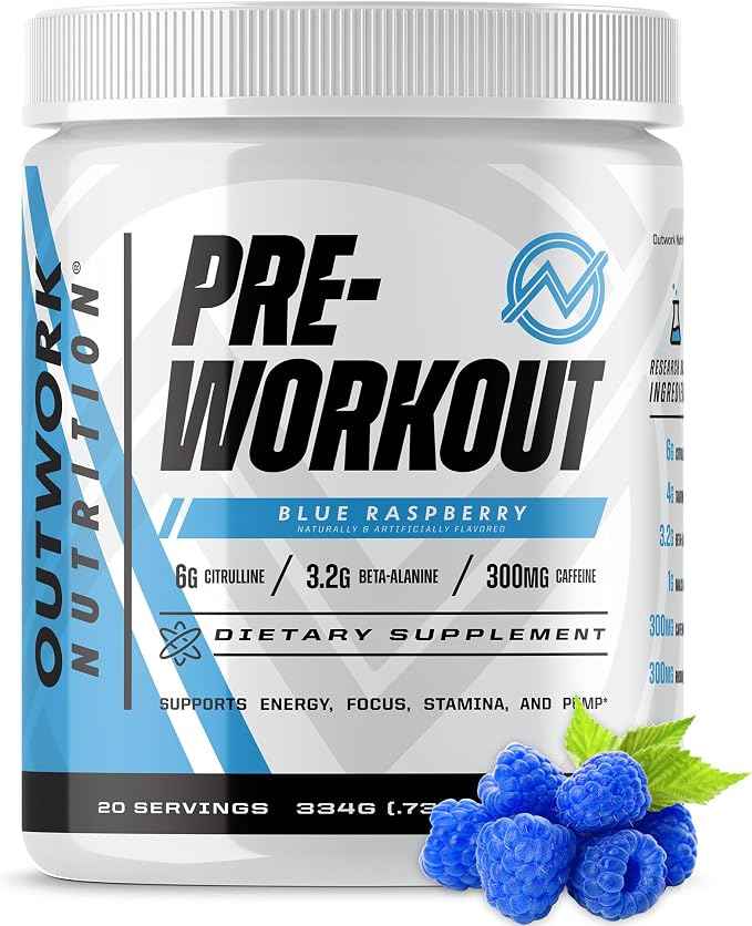 Outwork Nutrition Preworkout for Men & Women