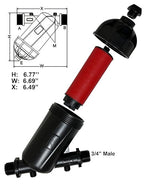 Drip Irrigation Filter 1 inch Disk Y Filter - Image 2
