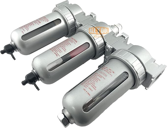 1/2" NPT MID FLOW 3 Stages Filter Coalescing Desiccant Dryer System - Image 3