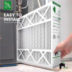 EconoHome 20x25x4 AC Furnace Pleated Air Filter MERV 11 Replacement – Allergen - Image 2
