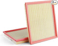 2-Pack CA7440 Engine Air Filter Fits by Forccord