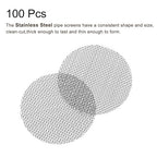 MECCANIXITY Pipe Screen Stainless Steel Screens, 13/16 Inch Diameter - Image 3