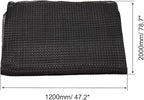 PATIKIL 47.2" x 78.7" Air Conditioner Air Filter Material, Plastic Dustproof - Image 2