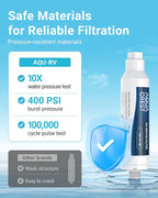 AQUA CREST RV Water Filter, RV Inline Water Filter - Image 5