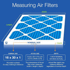 Nordic Pure 16x30x1 Pleated Air Filters MERV 7 Plus Carbon 2 Pack - Image 2