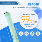 BW-RL4040 Industrial RO Membrane, 2500GPD Commercial Industrial Reverse Osmosis - Image 4