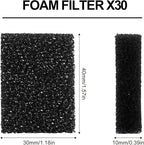30pcs Pet Fountain Replacement Filter, Cat Drink Water Filter Replace Foam - Image 5