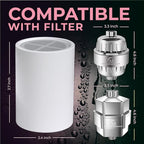 AquaHomeGroup Vitamin C + E + A Shower Filter Replacement Cartridge - Image 8