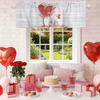 Valentine's Day Valance Curtains - Image 2