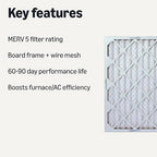 Amazon Basics MERV 5 AC Furnace Air Filter - Image 2