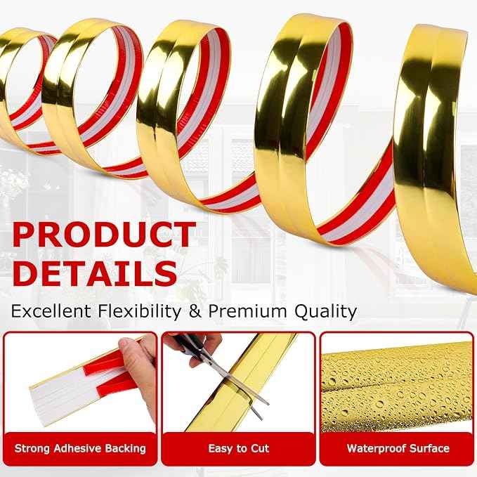 Flexible Wall Corner Protector Moulding Trim Peel and Stick Wall Corner Guards