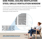 24x10 Return Air Grille, Air Return Vent Cover, Flat Vent Cover, Rejillas De - Image 7