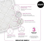 Simply 20x25x4 Air Filter, MERV 11, 4 Pack, Furnace Air Filter - Image 4