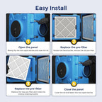 HEPA 500 Air Scrubber Filter Compatible - Image 6