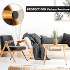 Yelanon Non Slip Furniture Pads -28 pcs 2" Furniture Grippers, Non Skid