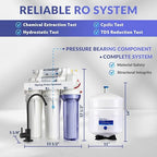 iSpring RCC7-BLK, NSF/ANSI 58 Certified, 5-Stage Reverse Osmosis System - Image 6