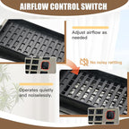 Floor Vents Register Ease Adjust 4X10 Inch Floor Air Vent Heavy Duty Walkable - Image 5