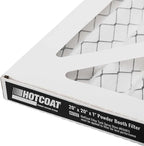 Eastwood HotCoat 20"x20"x1" Replacement Powder Coating Booth Filter | 4 Pack - Image 5