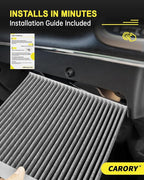 2 Pack Cabin Air Filter w/Activated Carbon - Image 9