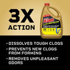 Clorox Liquid-Plumr Pro-Strength Clog Destroyer, Liquid Drain Cleaner, 80 Fluid - Image 4