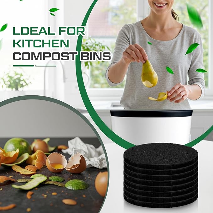 Pangda 8 Pack Oval-Shaped Charcoal Filters - Image 6