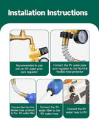 RV Water Filter with Flexible Hose Protector - Image 5