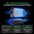 Creality 3D Printer Air Purifier, High-Dense Activated Carbon, 360°All-Round - Image 2