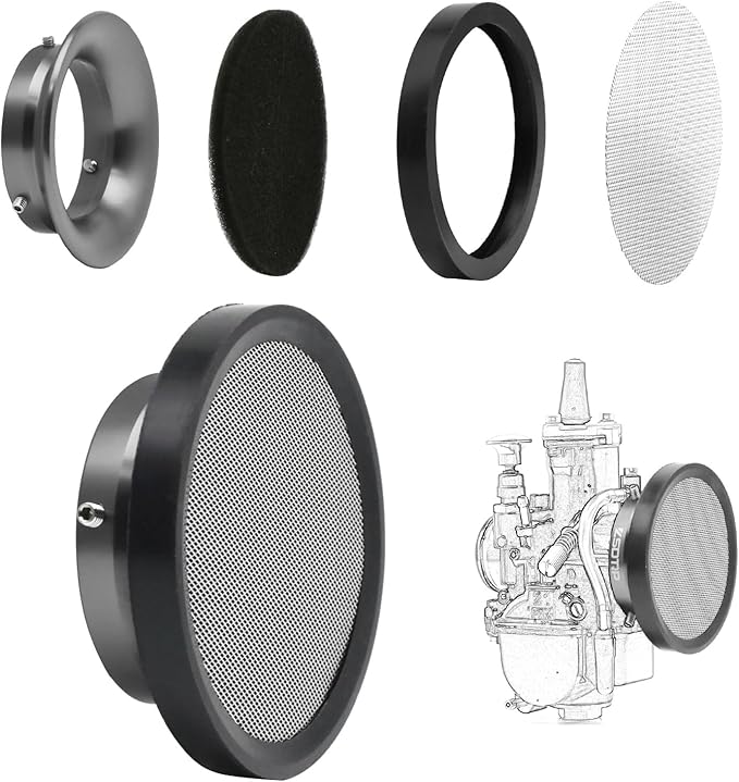 Carburetor Carb Velocity Stack Air Filter Cleaner Modified Trumpet Aluminum by ZSDTRP