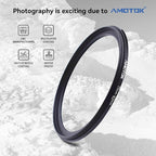 77mm Lens to 62mm Camera Lens Adapter, 77mm to 62mm Filter Step-Down Ring - Image 2