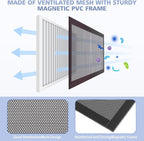 8 Pack Strong Magnetic Floor Vent Cover - Image 3