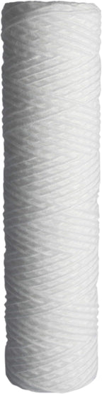 Sediment String Wound Water Filter Cartridge Standard 2.5x10" 20 Micron 25 Pack - Image 6