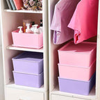 Menkxi 6 Pcs Large Plastic Storage Bins