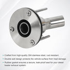 24mm Stainless Steel Exhaust Pipe Air Intake Filter and Pipe Double Wall - Image 3
