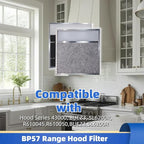 BP57 Range Hood Filter with Light Lens 11-3/8 x 11-3/4 In 1-Pack Stove Hood - Image 2