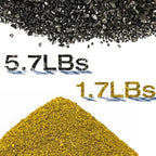 H&G Lifestyles KDF 55 Activated Granular Carbon Filter Media, Refill - Image 4