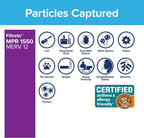 Filtrete 16x25x4, AC Furnace Air Filter, MPR 1550 DP, Healthy Living Ultra - Image 4