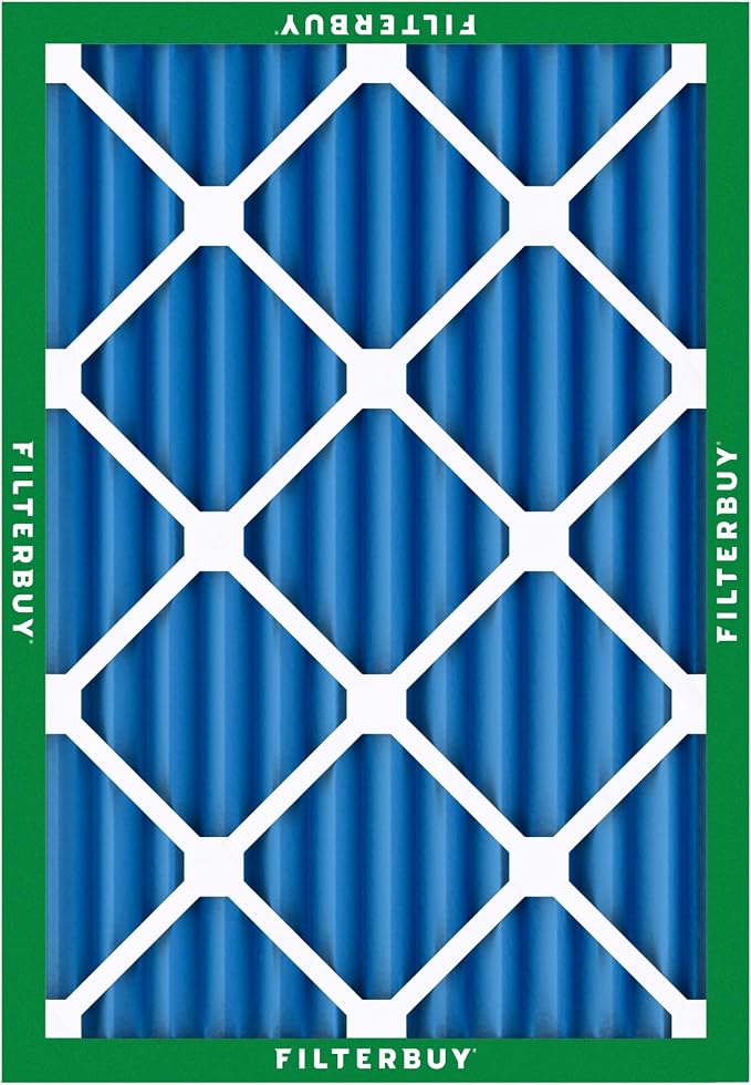 Filterbuy 28x30x2 Air Filter MERV 13 Optimal Smoke & Allergy Defense, - Image 8