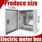 Electrical Box 16 x 12 x 8 Inch Indoor Outdoor Electrical Enclosure Box Steel - Image 2