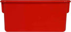 Wood Designs Cubby Storage Bin, Heavy Duty Plastic Containers