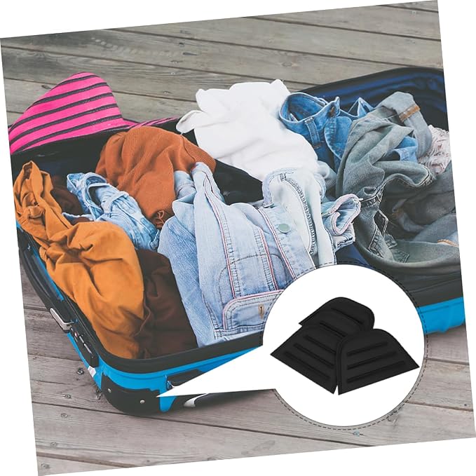 jojofuny Heavy Duty Luggage Corner Guards 8Pcs PVC Edge Protectors - Image 7
