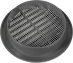 Graphite/Gray 4" Inch Round Ventilation Grille - Image 4