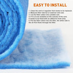 12" x 140" Air Vent Filters Kit - Image 5