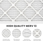 10x10x1 Air Filter MERV 13, HVAC/Furnace AC Filter Replacement, Dust - Image 4
