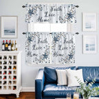 Texas Star Country Kitchen Curtains Set 3 Piece - Image 2
