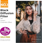 K&F CONCEPT 52mm Black Diffusion 1/2 Filter Mist Cinematic Effect Lens Filter - Image 2