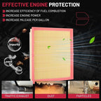 BDFHYK CA10867 Engine Air Filter Compatible - Image 4