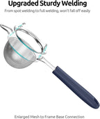 U-Taste Small Fine Mesh Strainer: 18/8 Stainless Steel 3.35in 30 Mesh Kitchen - Image 8